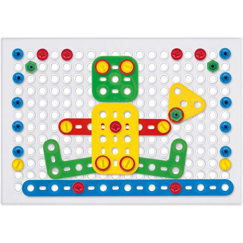 Quercetti Tecno Gioco Di Costruzioni, Viti E Bulloni - 0560