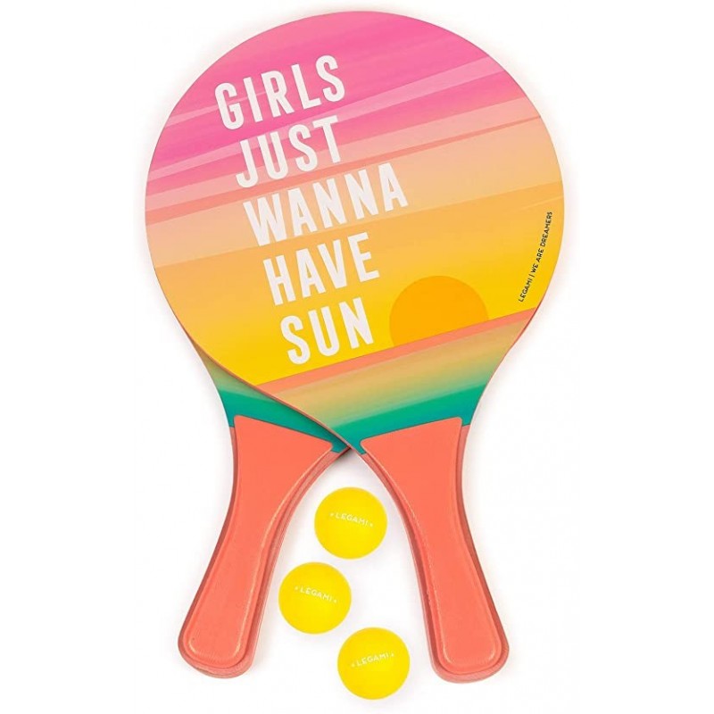 Racchette Da Spiaggia Fantasie Assortite - Legami
