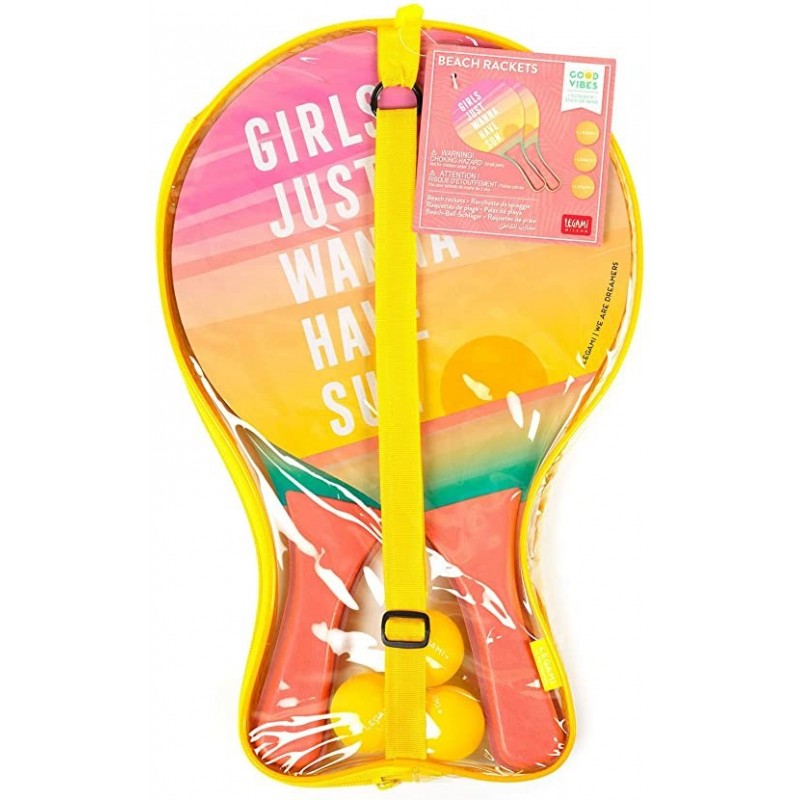Racchette Da Spiaggia Fantasie Assortite - Legami
