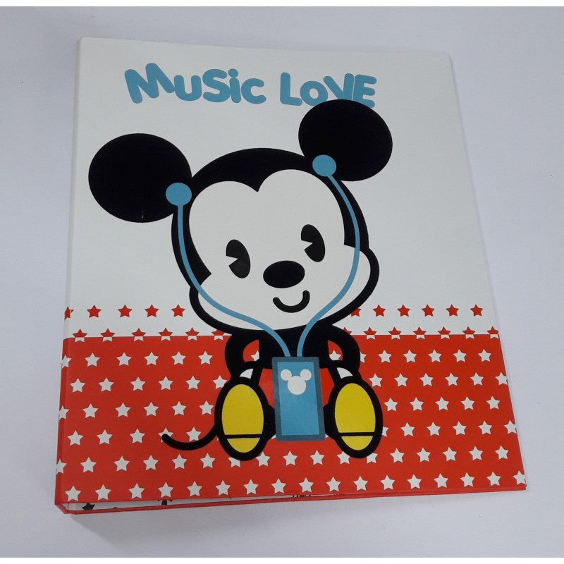 Raccoglitore 4 Anelli A4 Disney Cuties – Fantasie Assortite