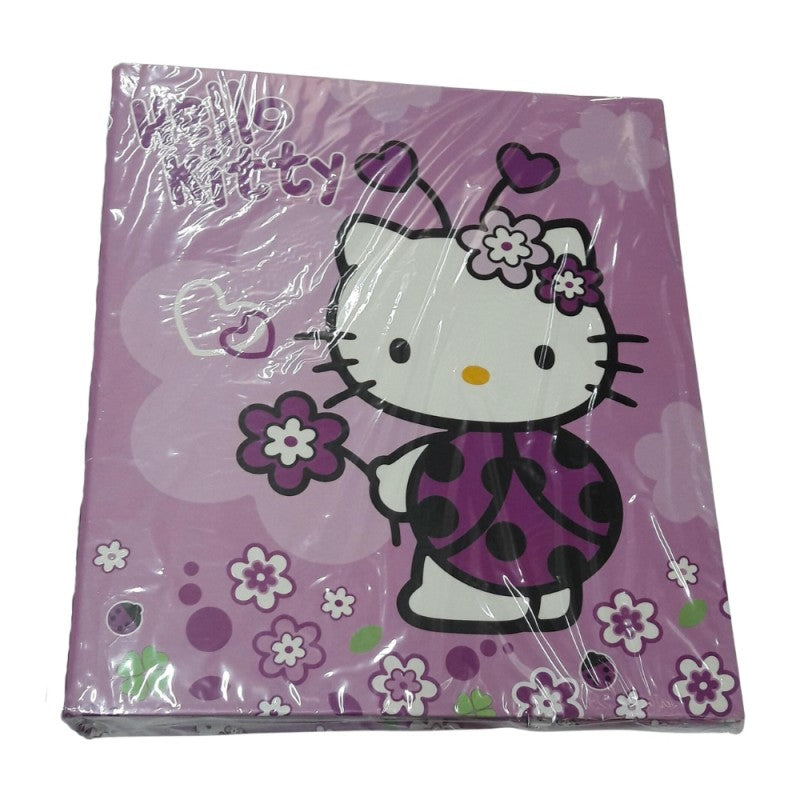 Raccoglitore 4 Anelli A4 Hello Kitty - Fantasie Assortite