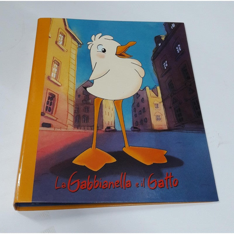 Raccoglitore 4 Anelli A4 La Gabbianella E Il Gatto – Fantasie Assortite