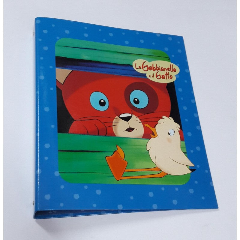Raccoglitore 4 Anelli A4 La Gabbianella E Il Gatto – Fantasie Assortite