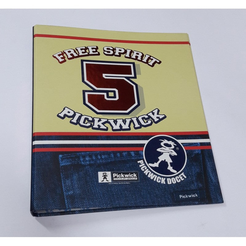 Raccoglitore 4 Anelli A4 Pickwick – Fantasie Assortite