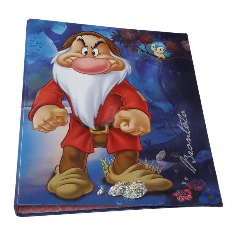 Raccoglitore 4 Anelli A4 Sette Nani - Fantasie Assortite