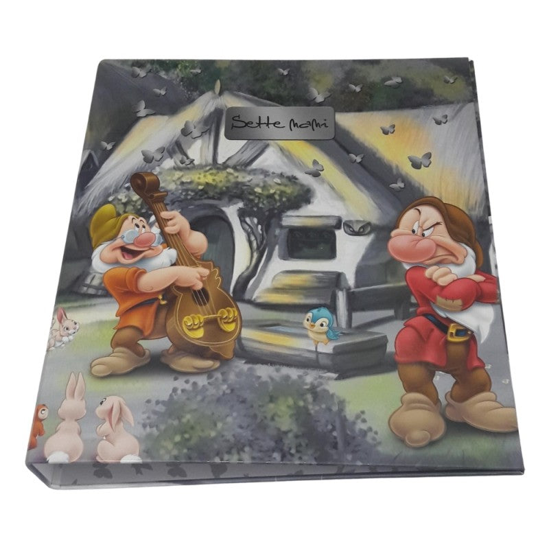 Raccoglitore 4 Anelli A4 Sette Nani - Fantasie Assortite