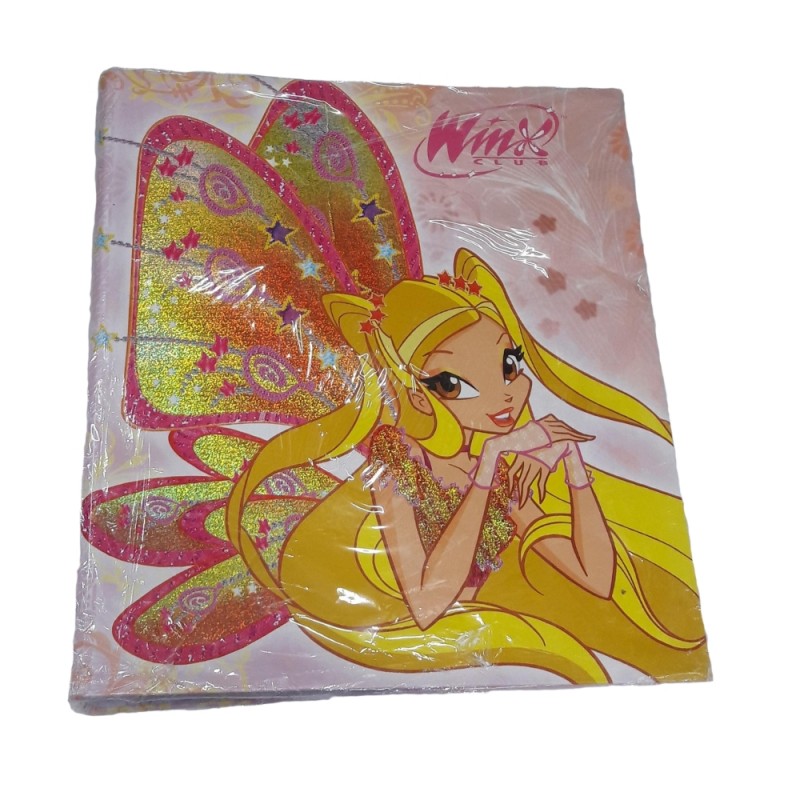 Raccoglitore 4 Anelli A4 Winx – Fantasie Assortite