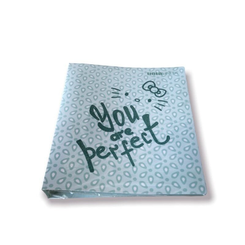 Raccoglitore Ad Anelli Tinta Unita Hello Kitty – Fantasie Assortite