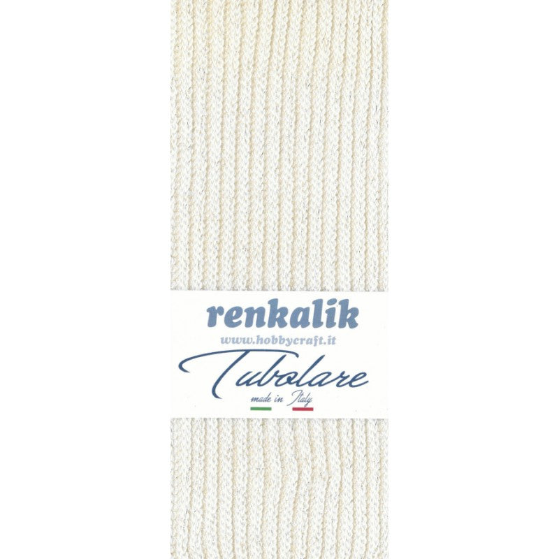 Renkalik Tubolare Costa Inglese Lurex Latte/oro - Tu331