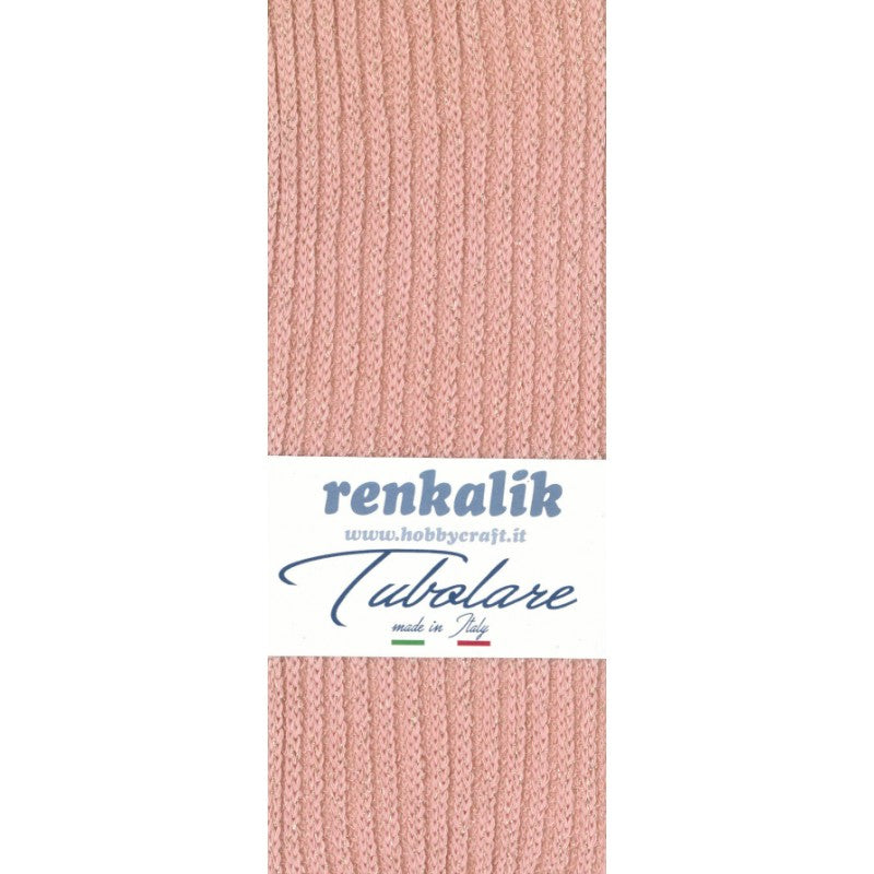 Renkalik Tubolare Costa Inglese Lurex Rosa/oro - Tu335