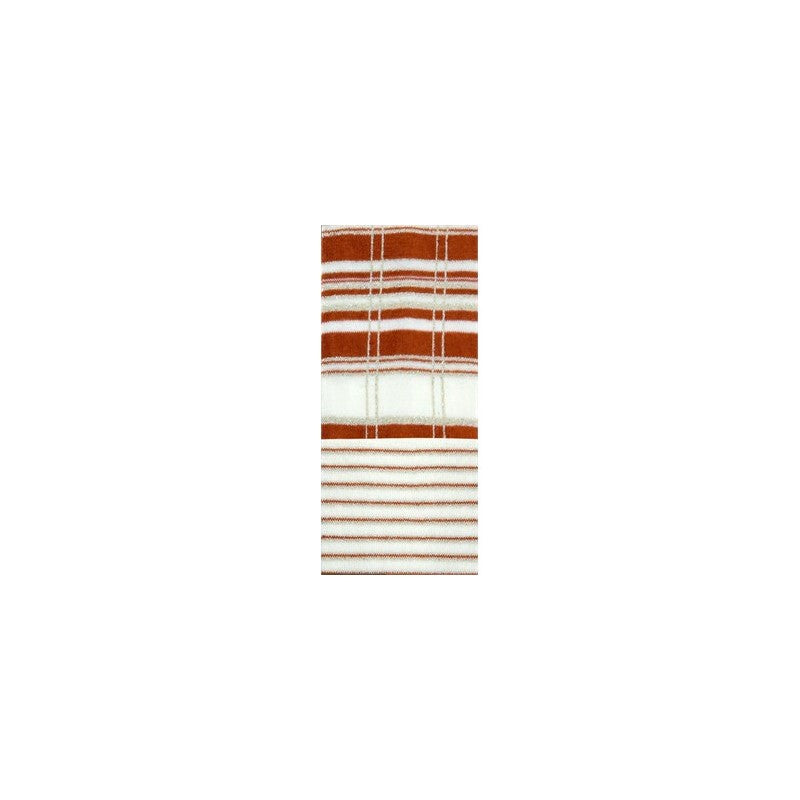 Renkalik Tubolare Tartan Lurex Terracotta/latte/oro - Tu345