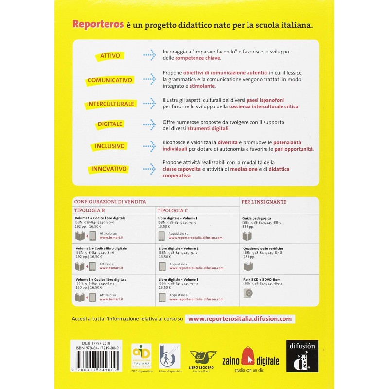 Reporteros Vol. 1 Libro Del Alumno