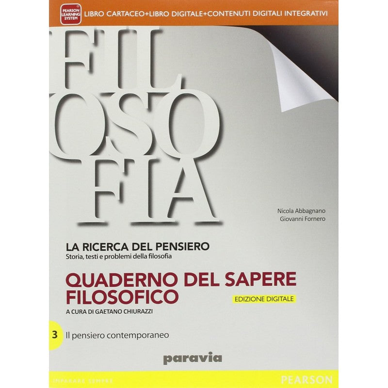 Ricerca Del Pensiero. Vol. 3a-3b. Per Le Scuole Superiori. Con E-book. Con Espansione Online