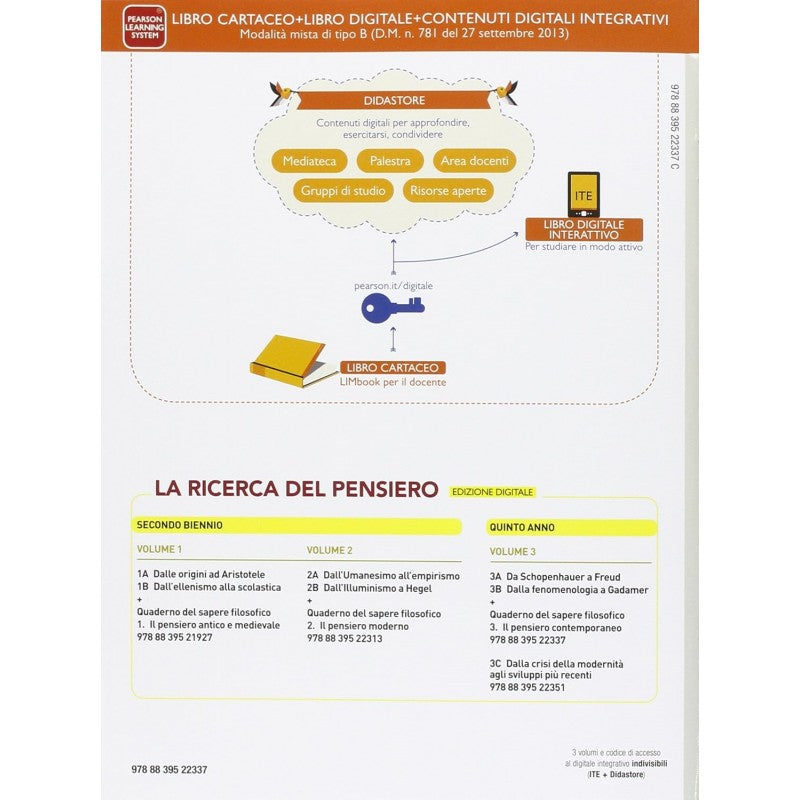 Ricerca Del Pensiero. Vol. 3a-3b. Per Le Scuole Superiori. Con E-book. Con Espansione Online