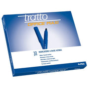 Pennarelli Tratto Office Maxi Fila (Blu Conf. 12)