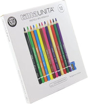 TINTA UNITA BIG 6.0 – Pastelli a Colori Maxi con Temperino