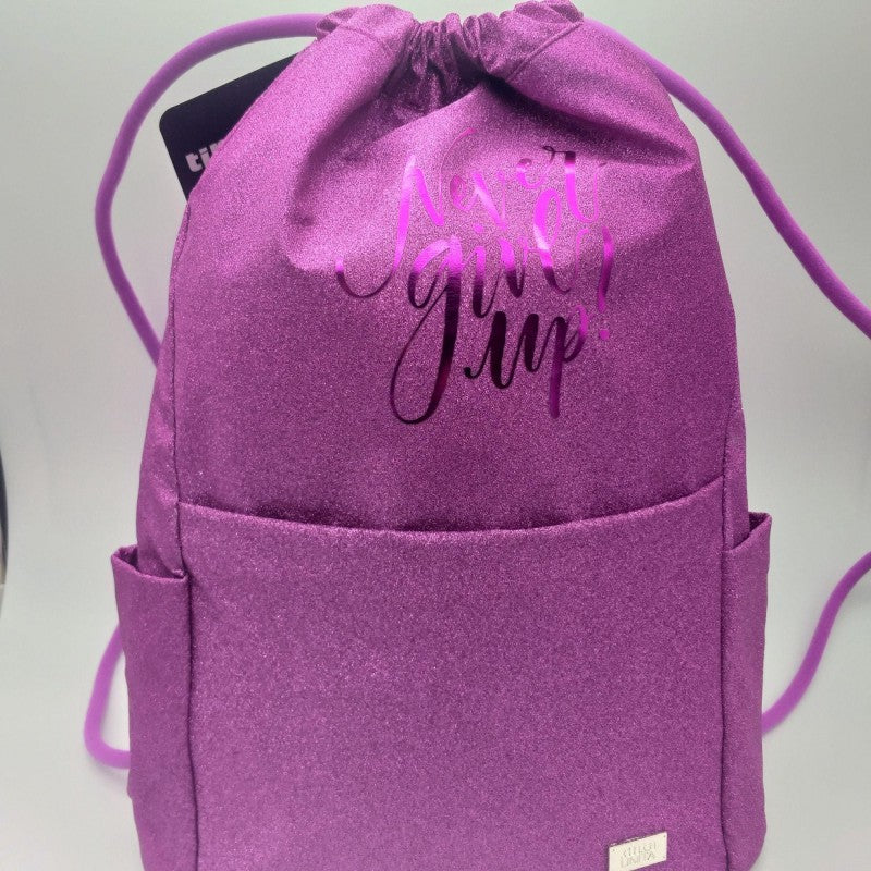 Sacca Glitterata Glamour Tinta Unita