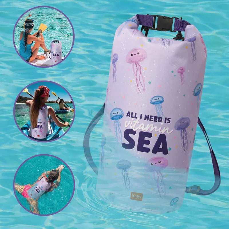 Sacca Impermeabile Legami Dry Bag 10 Litri – Temi Travel / Jellyfish