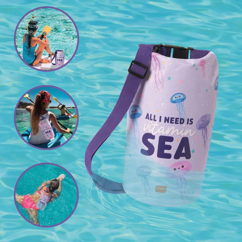 Sacca Impermeabile Legami Dry Bag 3 Litri – Temi Travel / Jellyfish