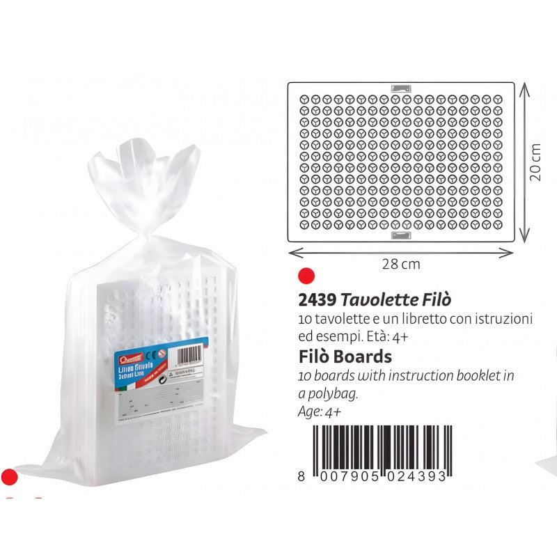 Sacchetto 10 Tavolette Filò – Quercetti 2439