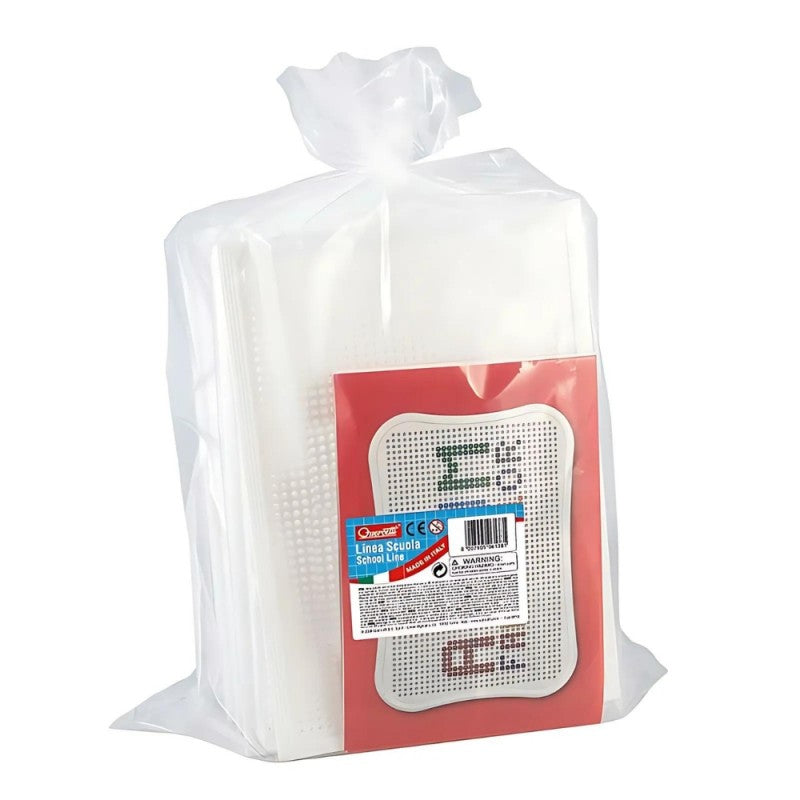 Sacchetto 10 Tavolette Grandi 20x28 Per Chiodini 20mm – Quercetti 2453