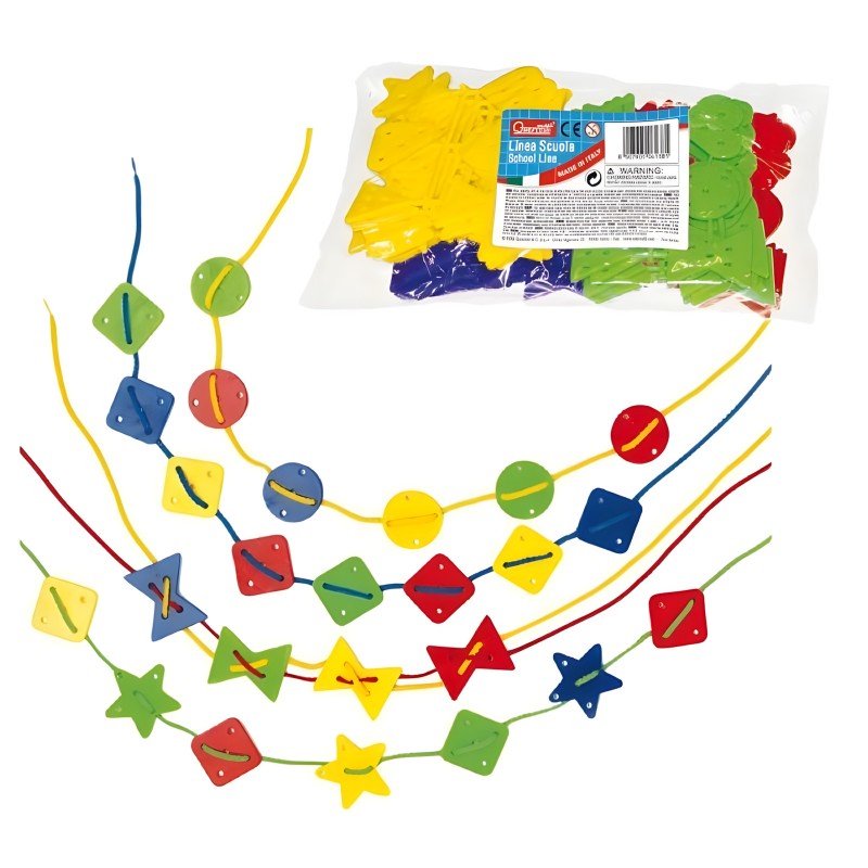 Sacchetto 144 Forme Piccole Shapes Filò – Quercetti 2810