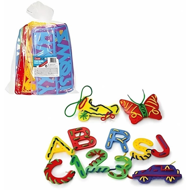 Sacchetto 200pz Shapes Filò Lettere E Numeri – Quercetti 2815