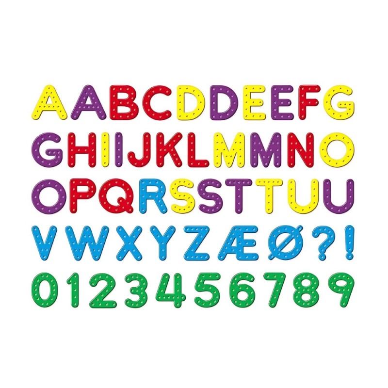 Sacchetto 200pz Shapes Filò Lettere E Numeri – Quercetti 2815