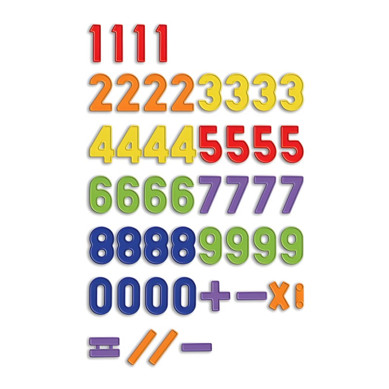 Sacchetto 288 Numeri Magnetici – Quercetti 5443