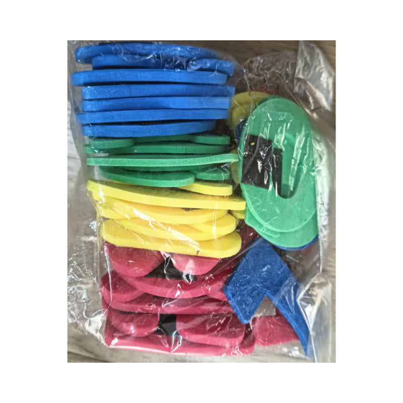 Sacchetto 36 Lettere/numeri Magnetiche Cm 5 - Cwr T300/2