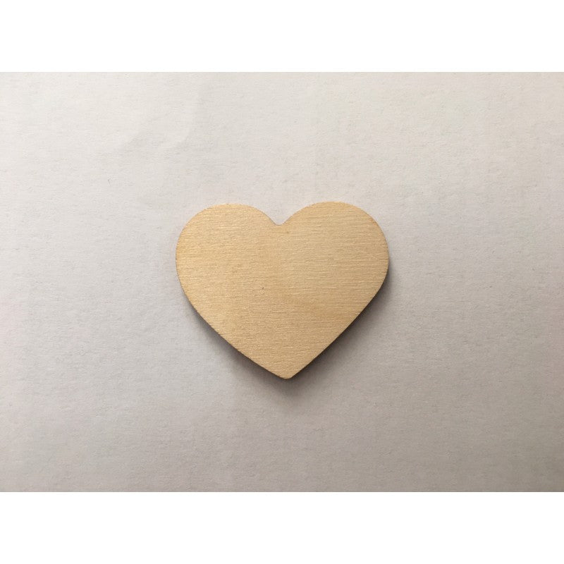 Sagoma Cuore In Legno