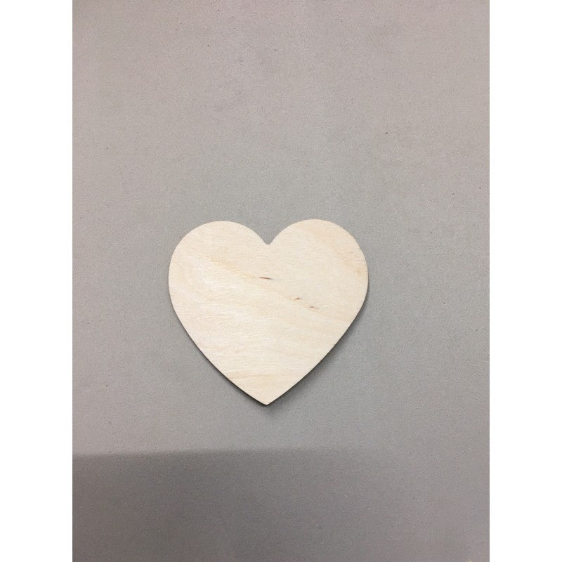 Sagoma Cuore In Legno