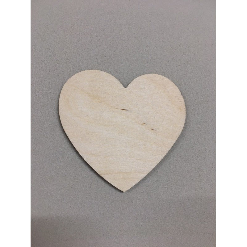 Sagoma Cuore In Legno