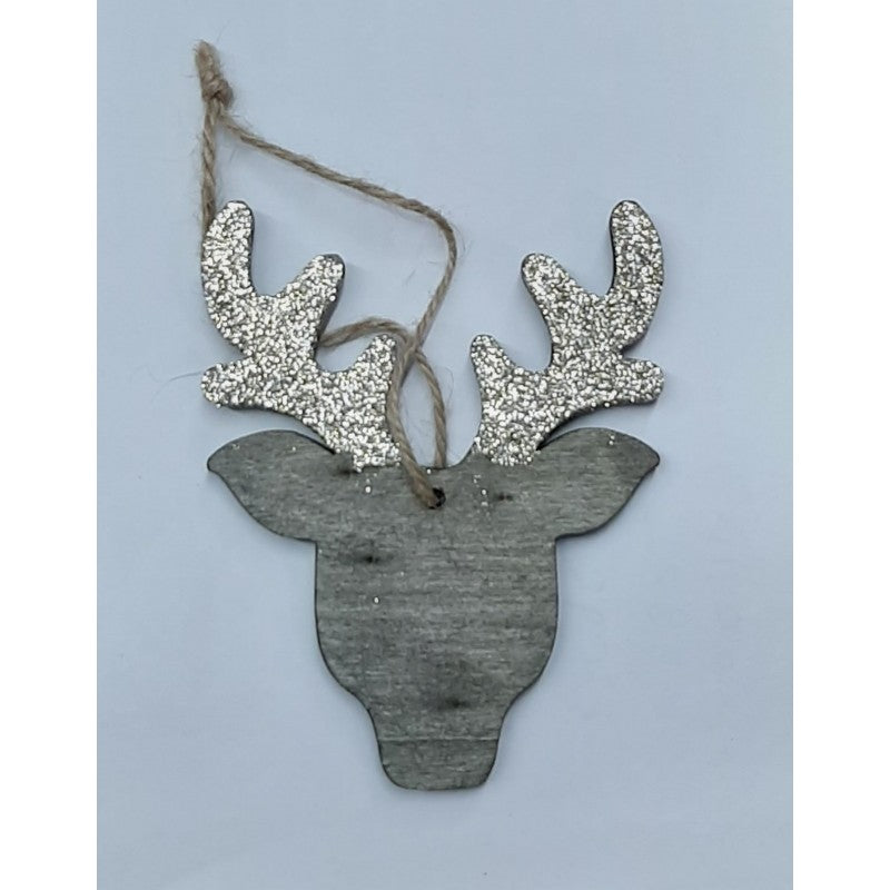 Sagoma Renna - Glitter Oro