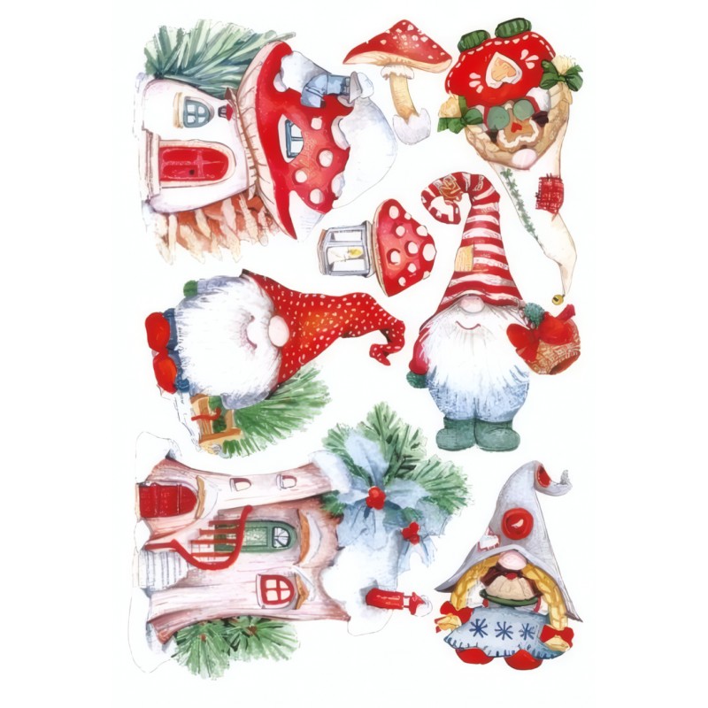 Sagome In Cartone Sweet Wood Gnomi - Renkalik