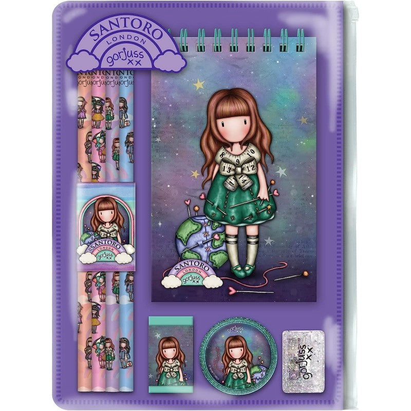 Santoro Gorjuss - Set Di Cancelleria - Be Kind To Our Planet