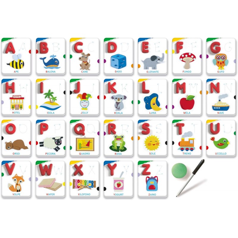 Sapientino Alfabeto E Parole - Gioco Educativo 3 Anni Per Imparare Le Lettere, Tessere Alfabeto