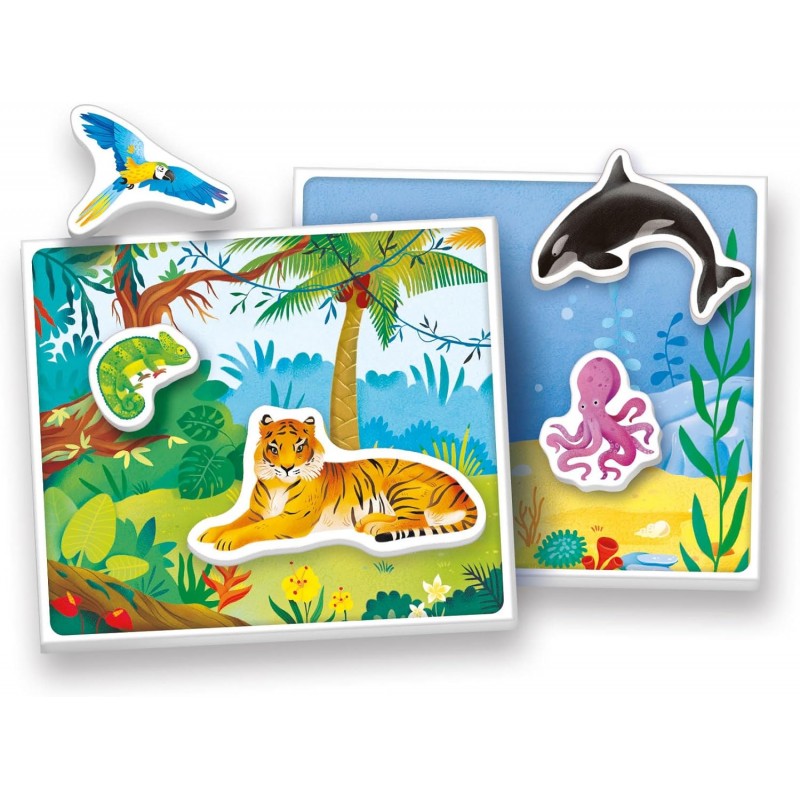 Sapientino Montessori Gli Animali Con Tessere Sagomate - Clementoni