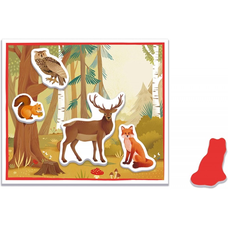 Sapientino Montessori Gli Animali Con Tessere Sagomate - Clementoni