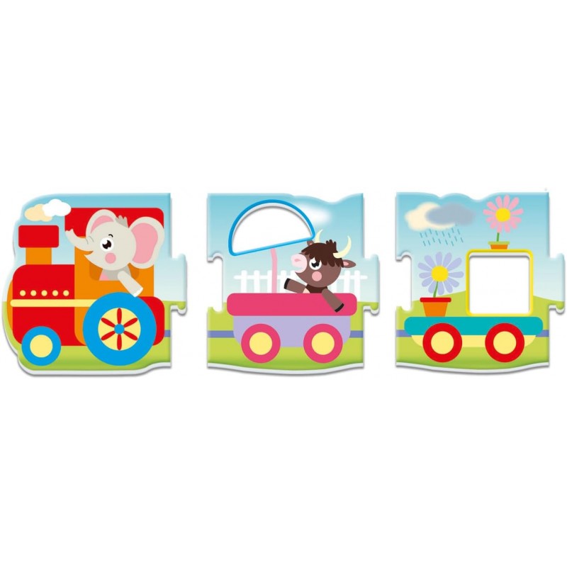 Sapientino Montessori Il Trenino Delle Forme - Puzzle, Flashcards - Clementoni