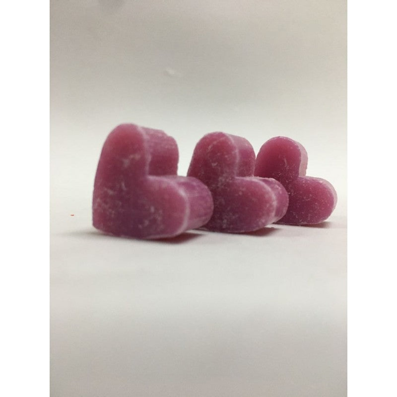 Sapone Cuore Fucsia 1,5cm - 30 Pezzi