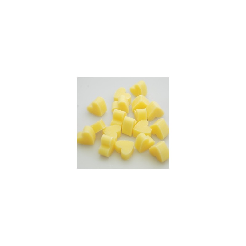 Sapone Cuore Giallo 1,5cm – 30 Pezzi