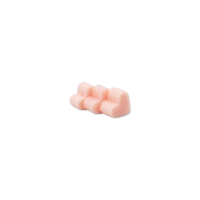 Sapone Cuore Rosa 2,5cm – 10 Pezzi