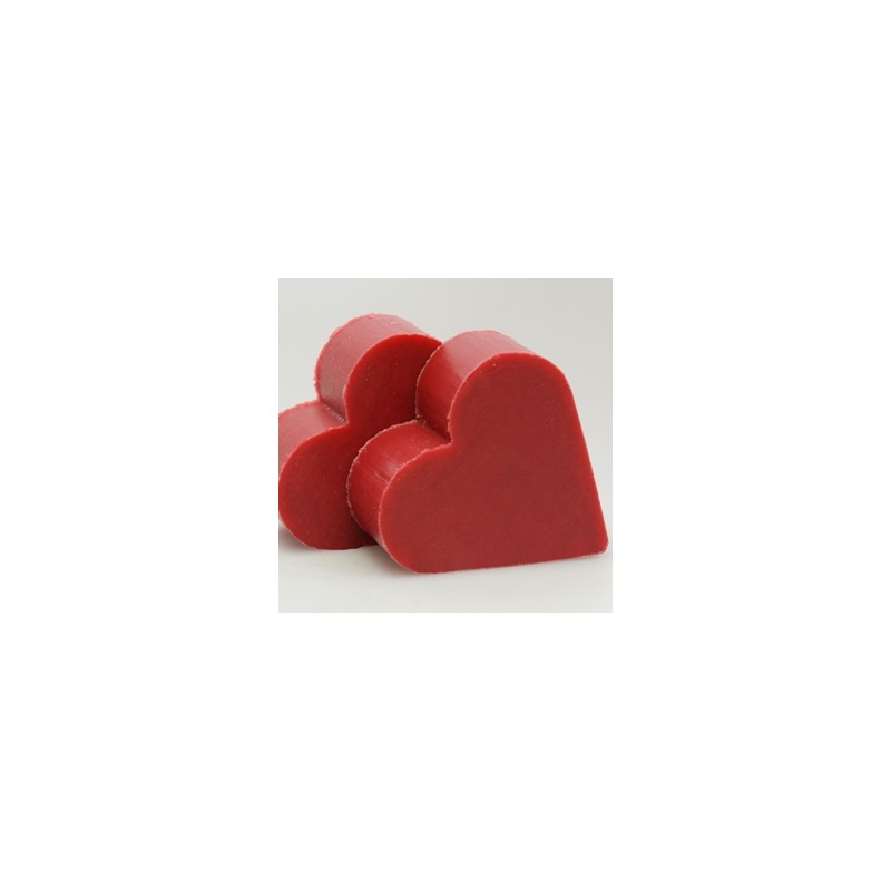 Sapone Cuore Rosso 6,5cm – 2 Pezzi