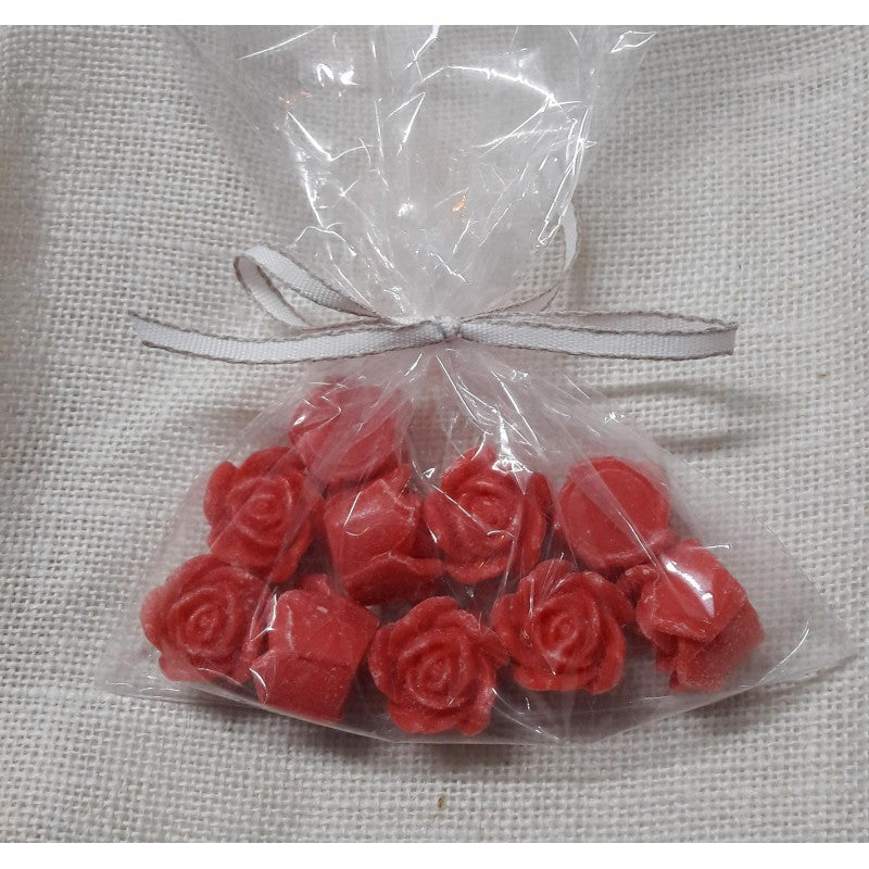 Sapone Rosa Rossa 2cm – 10 Pezzi