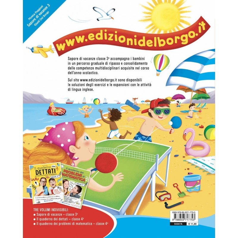 Sapore Di Vacanze (vol. 3). Per La Scuola Elementare