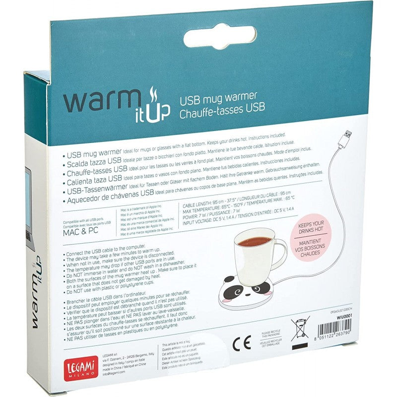 Scalda Tazza Usb Warm It Up - Panda - Legami