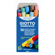 Scatola 10 Gessetti Tondi Colorati | Giotto