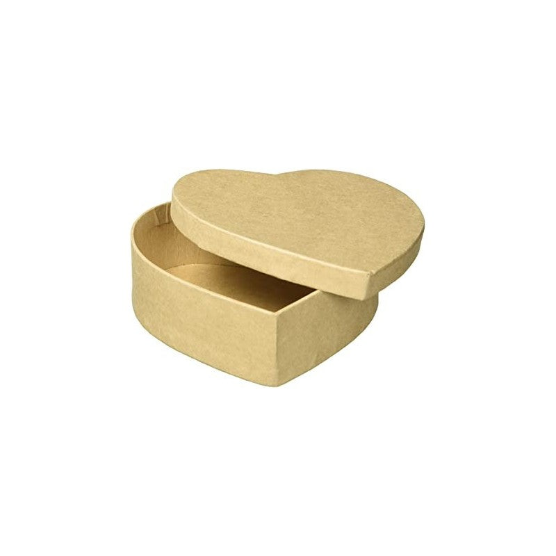 Scatola In Cartone Grande Cuore 16,5x14x8 Cm
