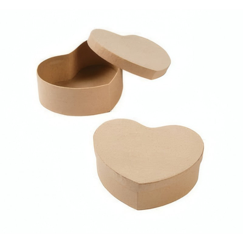 Scatola In Cartone Piccola Cuore 8,5x7,5x5 Cm